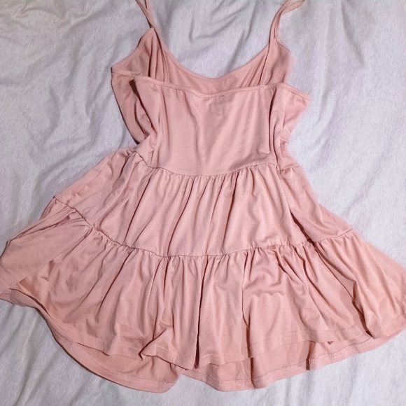 **DONATED**NO LONGER AVAIL** Pastel Pink Baby doll Top - Picture 2 of 3